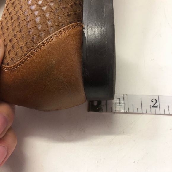Columbian Leather Loafers Cognac Brown, size 6 - Picture 9 of 10